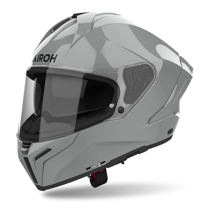 Integrální helma na motorku Airoh MATRYX Color světle šedá