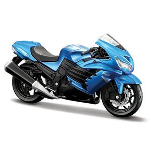 Model motocyklu Maisto Kawasaki Ninja ZX-14R modrá