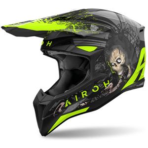 Motokrosová helma Airoh Wraaap Darkness matná