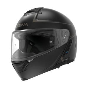 Vyklápěcí přilba na motorku SENA s Mesh headsetem Impulse černá matná