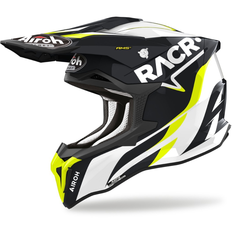 Motokrosová helma Airoh Strycker Racr 2024 lesklá výprodej