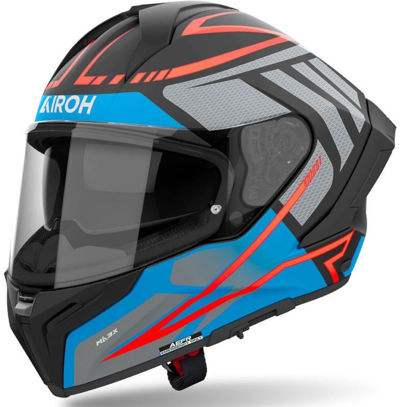 Integrální helma na motorku Airoh Matryx Rider tmavě modrá matná