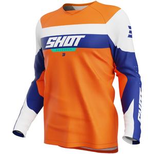 Dětský motokrosový dres Shot Draw League oranžový