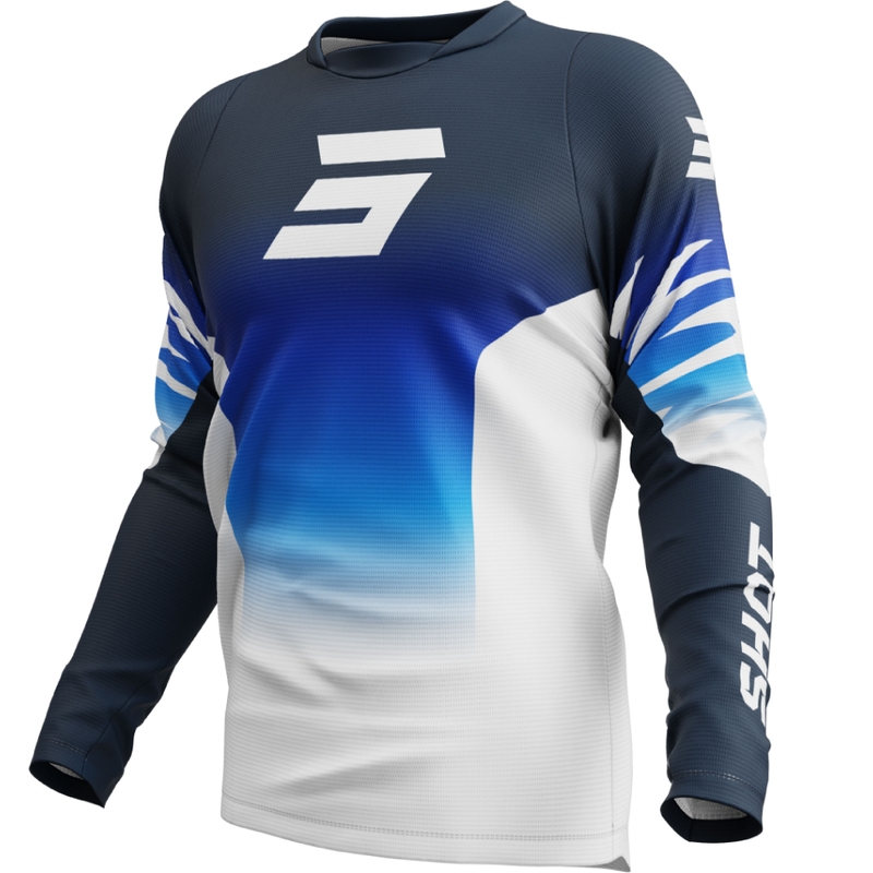 Motokrosový dres Shot Devo X-Trem modrý