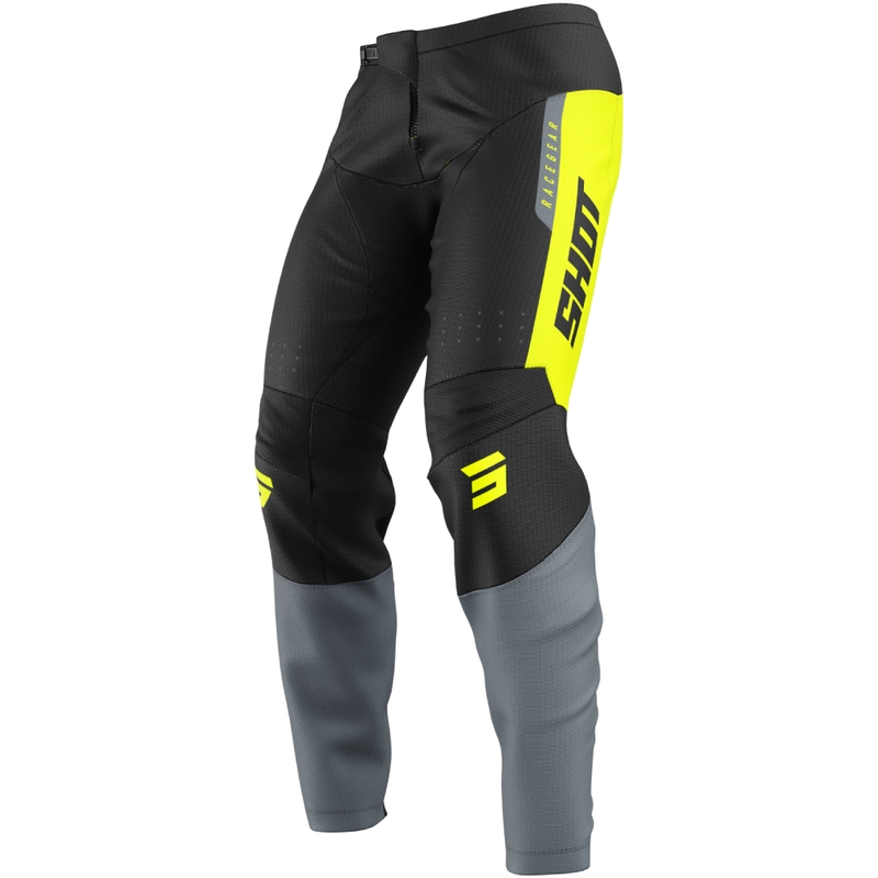 Motokrosové kalhoty Shot Devo League fluo žluté