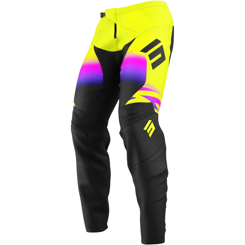 Motokrosové kalhoty Shot Devo X-Trem fluo žluté
