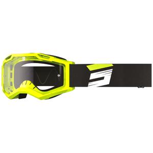 Motokrosové brýle Shot Assault 2.0 Claw fluo žlutý s čirým plexi