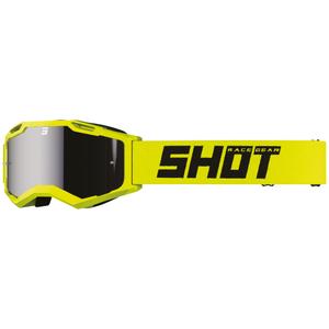 Motokrosové brýle Shot Assault 2.0 Solid fluo žluté s iridiovým sklem