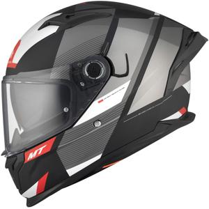 Integrální helma na motorku MT BRAKER CHENTO B0 černo-šedo-bílá