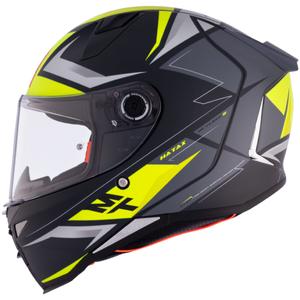 Integrální helma na motorku MT REVENGE 2 S HATAX C3 černo-šedo-žlutá