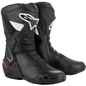 Dámské boty na motorku Alpinestars Stella SMX-6 3 černo-bílo-růžové