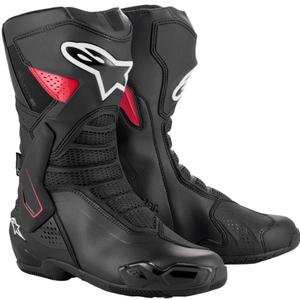 Boty na motorku Alpinestars SMX-6 3 Drystar černo-červené