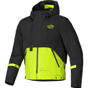 Bunda na motorku Alpinestars Mootant Waterproof Parka černo-fluo žlutá