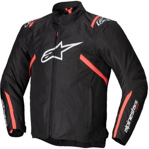 Bunda na motorku Alpinestars T-SPS 2 Waterproof černo-bílo-fluo červená