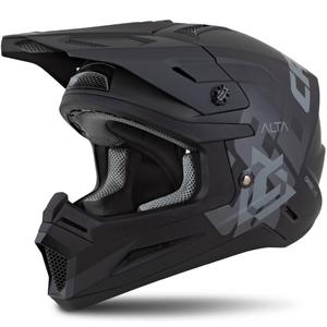 Motokrosová helma Cassida Cross Cup 2 Alta matná černo-šedá