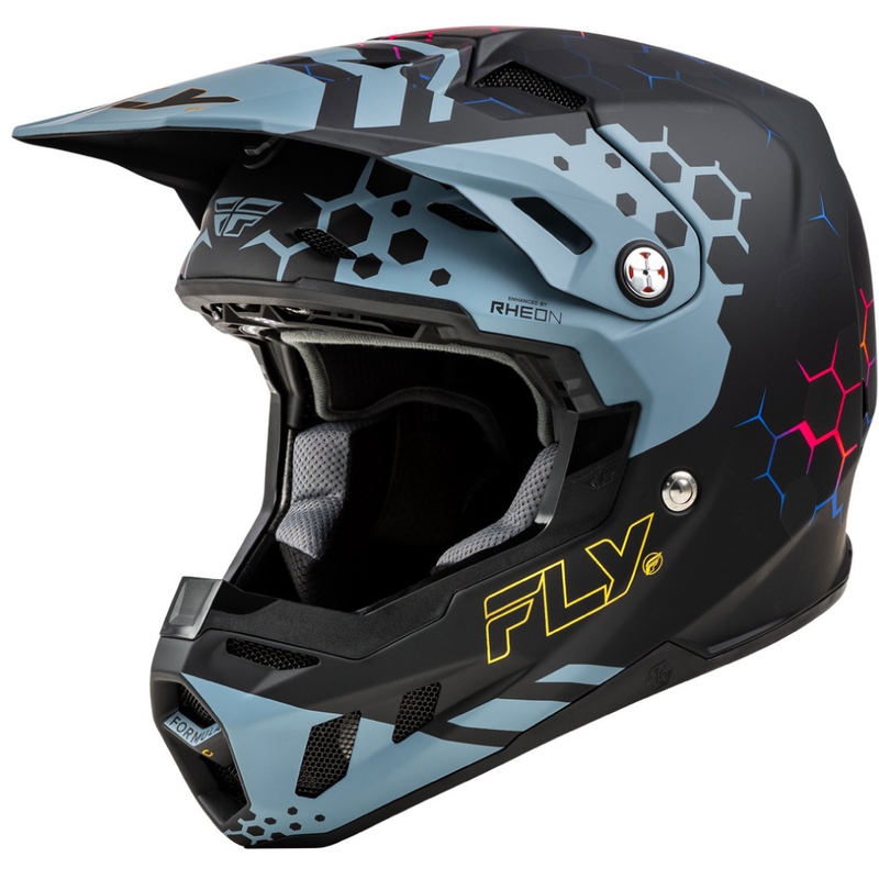 Motokrosová přilba FLY Racing Formula CC Tektonic černo-šedá