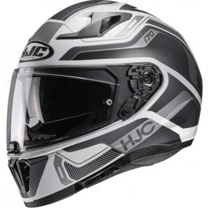 Integrální přilba na motorku HJC I70 Lonex MC5SF bílo-šedá výprodej