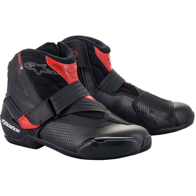 Boty na motorku Alpinestars SMX-1 R Vented černo-červené