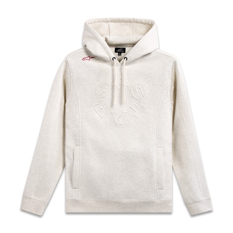 Mikina Alpinestars Substratus Hoodie světle šedá