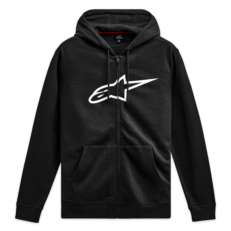 Mikina Alpinestars Ageless Zip Hoodie 3 černo-bílá
