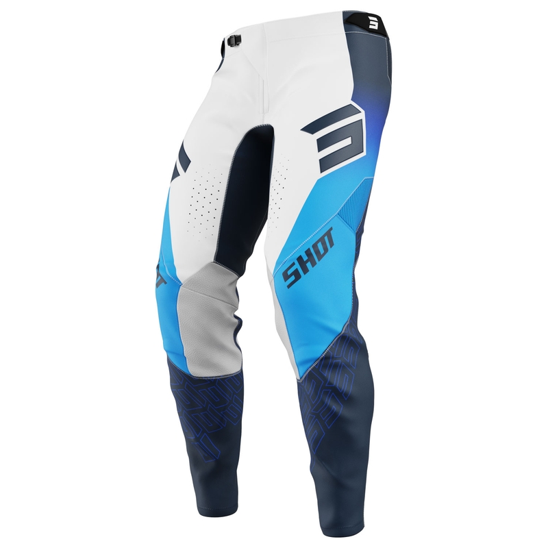 Motokrosové kalhoty Shot Aerolite Ultra modré