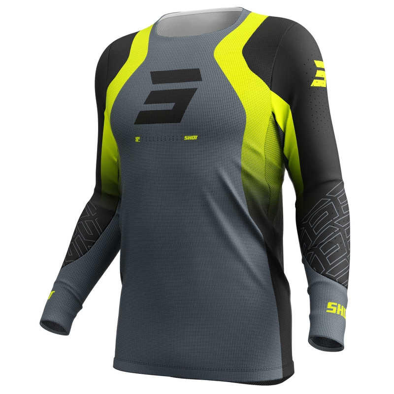 Motokrosový dres Shot Aerolite Ultra fluo žlutý