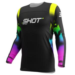Motokrosový dres Shot Contact Nitro černý