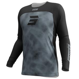 Motokrosový dres Shot Contact Onyx černo-šedý