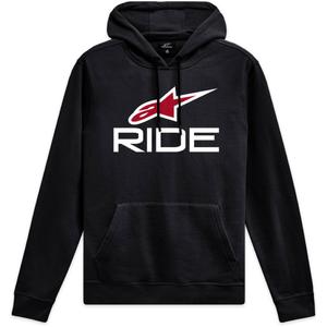 Mikina Alpinestars Ride 4.0 černo-bílo-červená