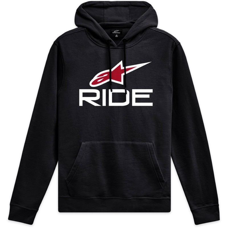 Mikina Alpinestars Ride 4.0 černo-bílo-červená
