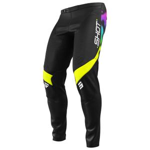Dětské motokrosové kalhoty Shot Contact Nitro černé