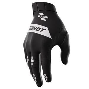 Dětské motokrosové rukavice Shot Race černé výprodej