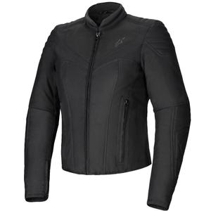 Dámská bunda na motorku Alpinestars Stella Isla Water Resistant černo-černá