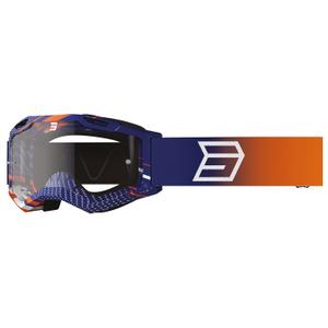 Dětské motokrosové brýle Shot Rocket Kid 2.0 drop oranžové s čirým plexi