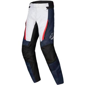 Kalhoty na motorku Alpinestars ST-1 Waterproof modro-černo-červené