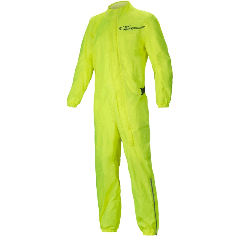 Nepromokavá kombinéza Alpinestars Hurricane Rain 2 fluo žlutá
