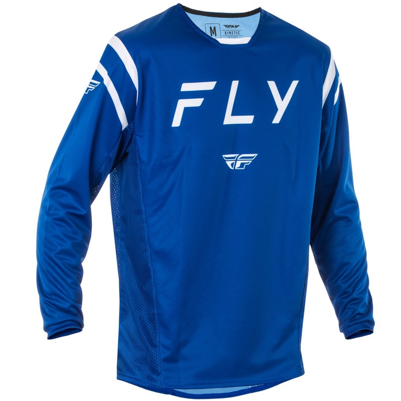Motokrosový dres FLY Racing Kinetic Centre modro-bílý