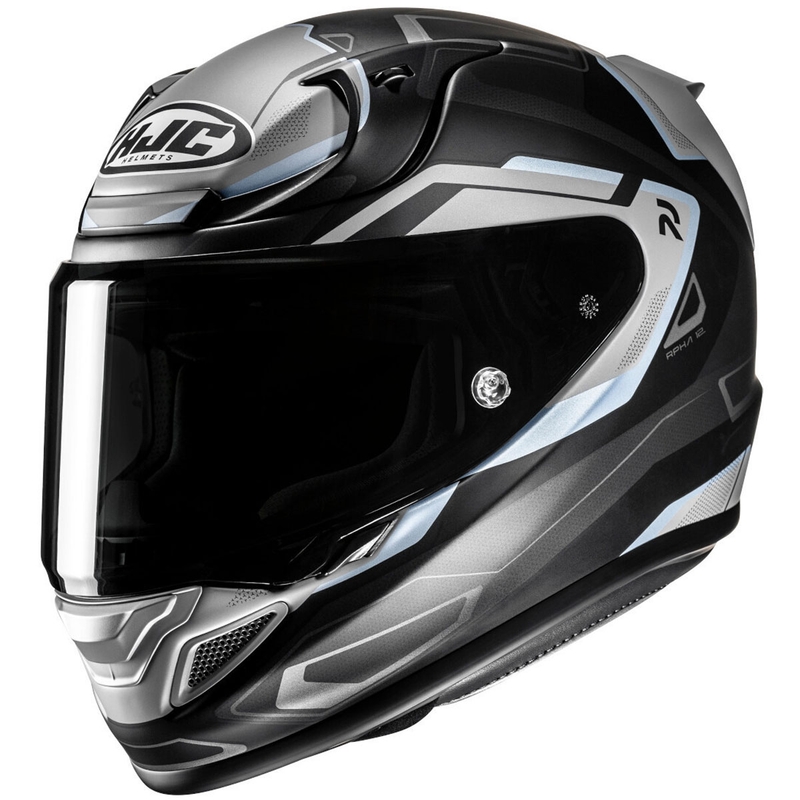 Integrální helma na motorku HJC RPHA 12 Brels MC5SF šedo-černá