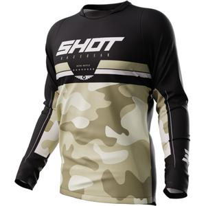 Motokrosový dres Shot Devo Battle pískový výprodej