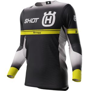 Motokrosový dres Shot Aerolite Husqvarna LE černý výprodej
