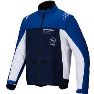 Softshellová bunda Alpinestars Lite Dura Softshell modro-bílá