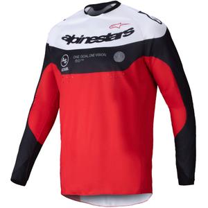 Motokrosový dres Alpinestars PRO-Dura černo-červeno-bílý