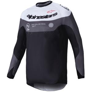 Motokrosový dres Alpinestars PRO-Dura černo-bílý