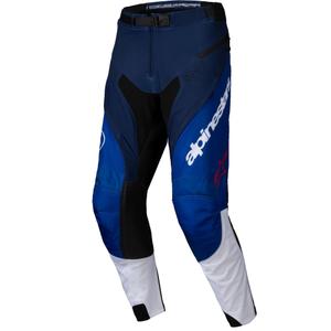 Motokrosové kalhoty Alpinestars PRO-Dura modro-bílé