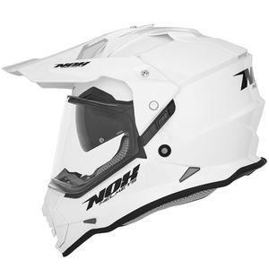 Enduro helma NOX N312 perleťově bílá