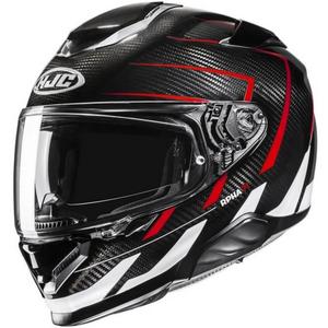 Integrální helma na motorku HJC RPHA 71 CARBON Cano MC1 černo-červeno-bílá výprodej