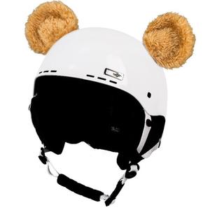 Uši na helmu Crazy Ears Medvídek béžové