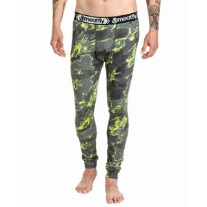 Termo spodky Meatfly Sloan šedo-zelené