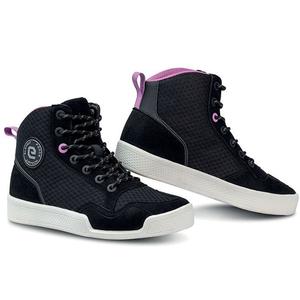 Dámské boty na motorku Eleveit Force Airtech Lady černo-růžové