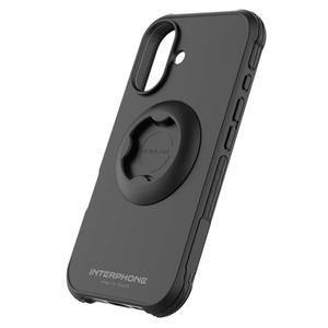 Ochranný kryt Interphone QUIKLOX Tetraforce pro Apple iPhone 16 Plus černý